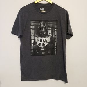 STAR WARS Free Hugs Darth Vader MEDIUM tee shirt